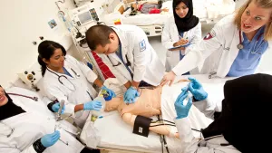 Lynn Daley, the Lead instructor in the Respiratory Therapy (RT)