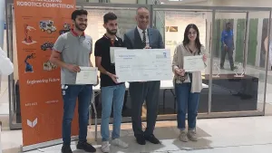 University of Doha for Science and Technology organizes an interdisciplinary robotics competition