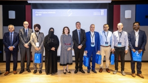 Group photo during Bioinformatics Symposium
