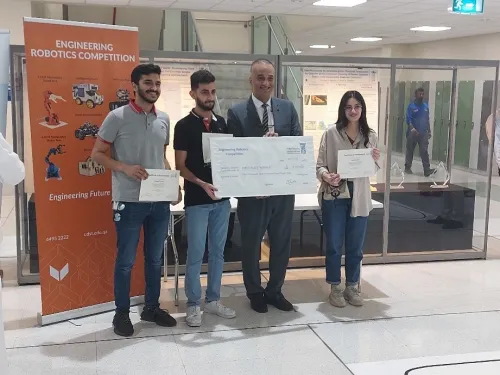 University of Doha for Science and Technology organizes an interdisciplinary robotics competition 