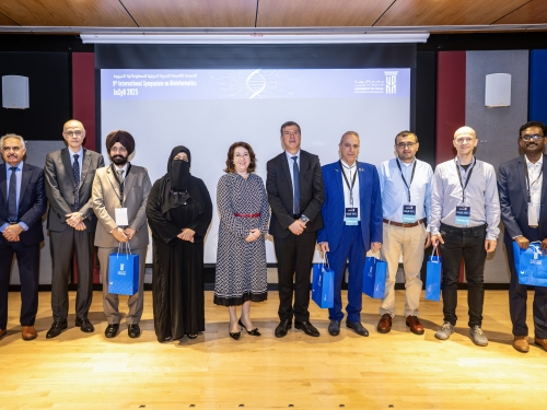 Group photo during Bioinformatics Symposium