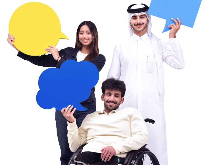 Group of 3 students